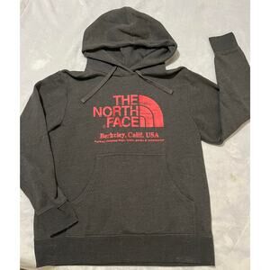 The North Face Classic Mens Hoodie size Medium Pullover Sweatshirt Graphite